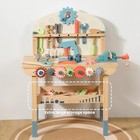Wooden Power Tool Workbench For Kids  Building Tools Sets Pretend Play Toys