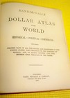 Dollar Atlas Of The World 1907 Topography Maps Population Railways Usa   World