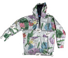 Adidas Originals Aj8875 Floral Windbreaker Women S Trefoil Half Zip Anorak 2015
