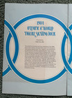 Vintage 1984 Olympic   World Figure Skating Champions Program W  Ticket Stubs