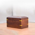 1pc Pet Memorial Urn Wooden Cremation Urn With Photo Frame For Dog Or Cat Ashes