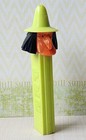      Vintage Rare Neon Yellow Witch Pez Dispenser- No Feet - Made In Austria