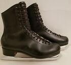 Men s Riedell Rw Gold Star 375 Ice Skates ace John Wilson Blades  black sz  8 5d