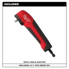 Milwaukee Tool 48-32-2390 Shockwave tm  Impact Right Angle Adapter  1 4 In