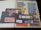 Large World Stamps Collection In 7 Albums stockbooks Etc Many 1000s Stamps