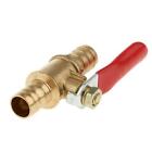 3 8  M m Full Port Inline Brass Water Air Gas Fuel Shut-off Valve -ball