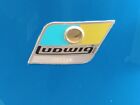 70 s Ludwig 16x16 Silk Blue Floor Tom Drum  3-ply Excellent  For Your Drum Set
