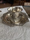 Mayim Achronim Set  Hazorfim 925 Silver For Hand Wash After Meals 