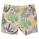 Roark Chiller De Palmas Hemp Blend Board Shorts Palm Print Size 34