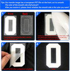 3-inch Iron-on Letters Heat Transfer Letters Diy Letters Jersey Clothing T-shirt