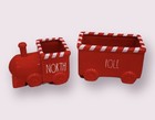 Rae Dunn Christmas Red North Pole Train By Magenta