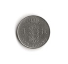 1951 Belgium - 1 Franc - 514 - Copper Nickel - 4g