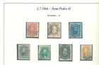 Brazil 1866 88  Empire - Dom Pedro Small Specialized Collection 