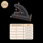 Medieval Gun Rifle Firearm Display Wall Mounts Solid Hardwood Holders Set Of 2
