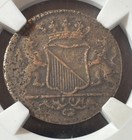          New York Penny - 1753- Duit - Netherlands - Dutch East Indies - Ngc - Voc