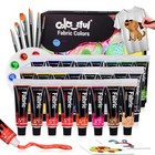  Fabric Paint Set For Clothes 24 Colors - Permanent 0 4 Fl Oz  pack Of 24 