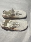 Women   s Water Shoes White Peach Quick Lace Aqua Beach Swim Slip-on Size 39