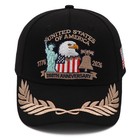 250 Anniversary Usa Hat United States 250th Year American One Size  Black