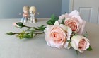 5 Heads Silk Rose Artificial Flowers Bunch Bouquet Home Wedding Party Decor