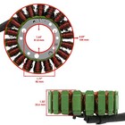 Stator   Rectifier For Kawasaki Vn800b Vulcan 800 Classic 2001-2005   Gasket