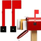 No Tools Needed Waterproof Sturdy Mailbox Flag Replacement 2pk  Mail Flag