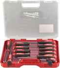 Milwaukee Set Of 12 Tri-lobe Screwdrivers 4932472003 red