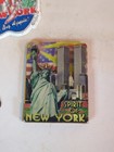 Lot Of 3 Vintage New York Fridge Magnets Souvenir B15