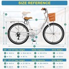 Eoyobike Beach Cruiser Bike For Adult Men And Women 26-inch Cruiser Bicycle