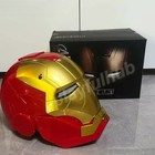 Iron Man Helmet Mk5 Electric Touch Control Helmet 1 1 Cosplay Led Eyes Mask