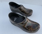 Dansko Professional Clogs Size 39 Us 8 5-9  Colorful Metallic Nurse Shoes