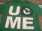John Cena Rise Above Hate Wwe Wear Authentic Small Green T Shirt