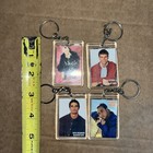 Vintage Set Of 4 Backstreet Boys Double Sided Keychains