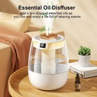 2 2l Humidifiers Ultrasonic Warm   Cool Mist Led Humidifier Top Fill For Bedroom