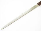 Vtg 1960s Seki Japan Stainless Steel Gentleman 9 5  Desk Letter Opener - Blem