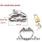 Male Stainless Steel Chastity Device Metal Chastity Cage Lock Belt Rings Slave
