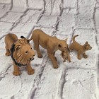 Safari Ltd Lion Family Figurine Set 2006-2010 Lion Lioness Cubs Realistic Animal