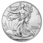 Lot Of 5 - 2022  1 American Silver Eagle 1 Oz Bu Intact Uncirculated