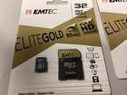 New Emtec Sdhc Micro Sd Memory Card Flash 32gb Lot Of 2 Free Shipping