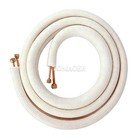 Mini Split Line Set 16 25 50ft Insulated Copper aluminum Ac Kit