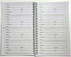 Large Print Address   Telephone Book 5in X 8in