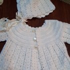 Vintage Baptism christening Outfit