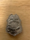 Rare Vintage Los Angeles Fire Department Junior Captain Badge
