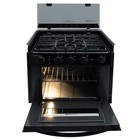 Recpro Suburban 3 Burner Propane Range With Oven   Air Fryer 9000 Btu