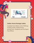 Singapore 2026 Zodiac Lunar Year Of Horse Popdrop Machine No  P213 Postage Label