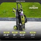 Sun Joe Electric Pressure Washer With Foam Cannon   Extension Wand  open Box 
