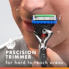 Gillette Fusion 5 Proglide Razor Handle With Flexball   4 Replacement Cartridges