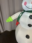7ft Tall Christmas Inflatable Snowman Yard Decoration Led Lights Outdoor Holiday