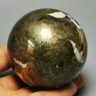 Natural Pyrite Stone Reiki Stone Sphere Ball Healing