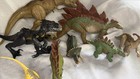 Mattel Jurassic World Dinosaur Figure Lot Of 8 T-rex Stegosaurus Indoraptor