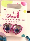 Disney Parks Collection Jewelry Stitch Heart Necklace And Earring Set Girls Kids